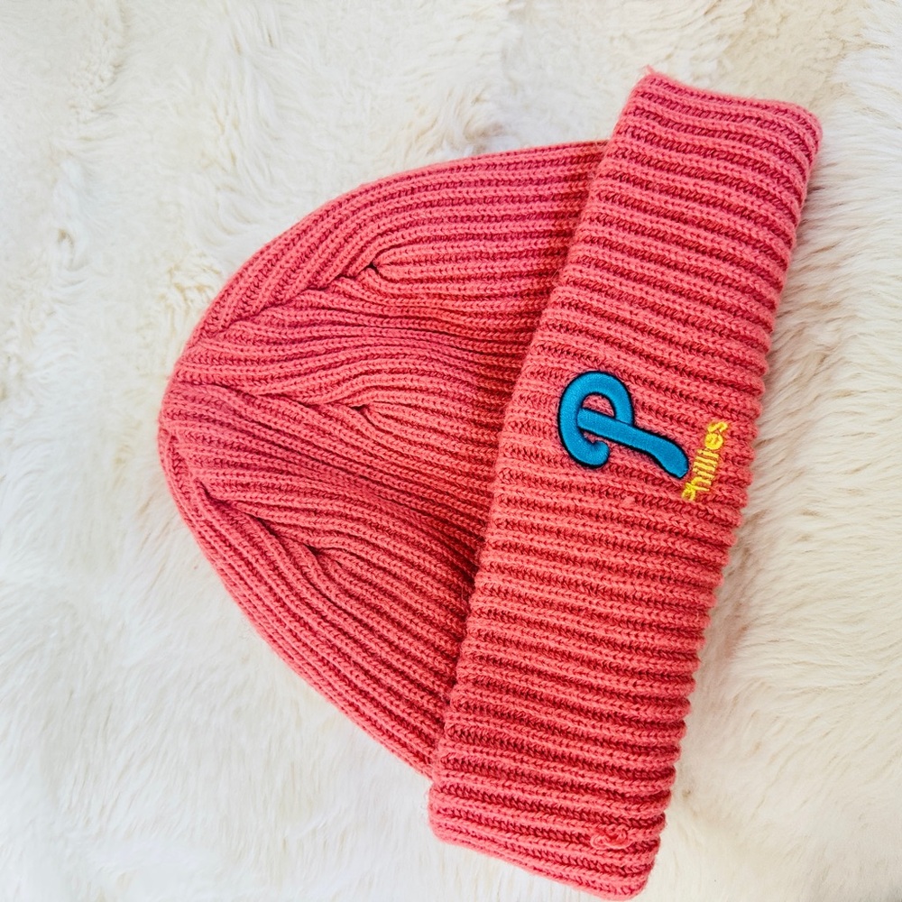 Kids Pink Knit Beanie and Headband Set